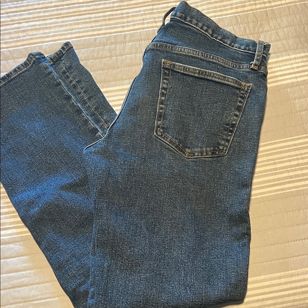 GAP Straight Fit Blue Jeans 30x32